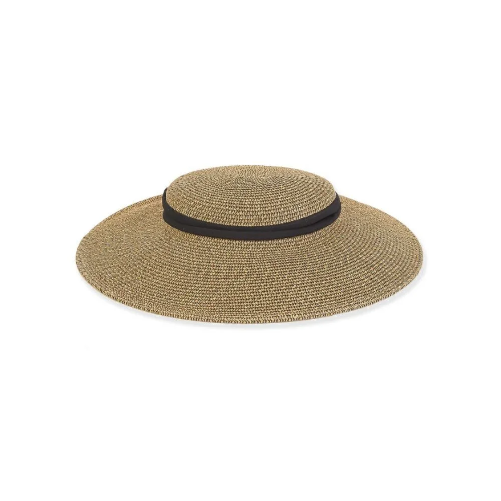 Sun N Sand Paper Braid Collapsible Crown Floppy 4